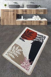 Mijölnir Alfombrilla de Baño Noe Multicolor 70 x 120 cm